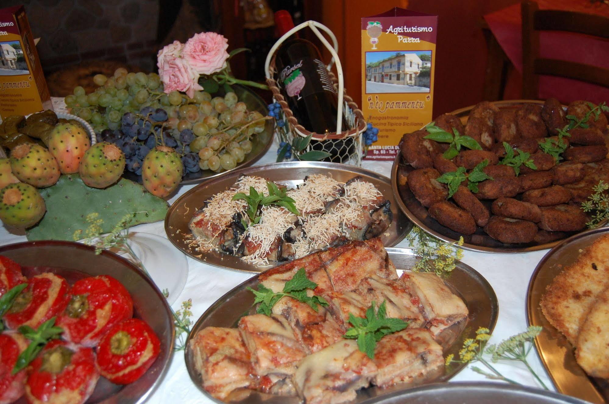 Agriturismo Parra Santa Lucia del Mela Экстерьер фото