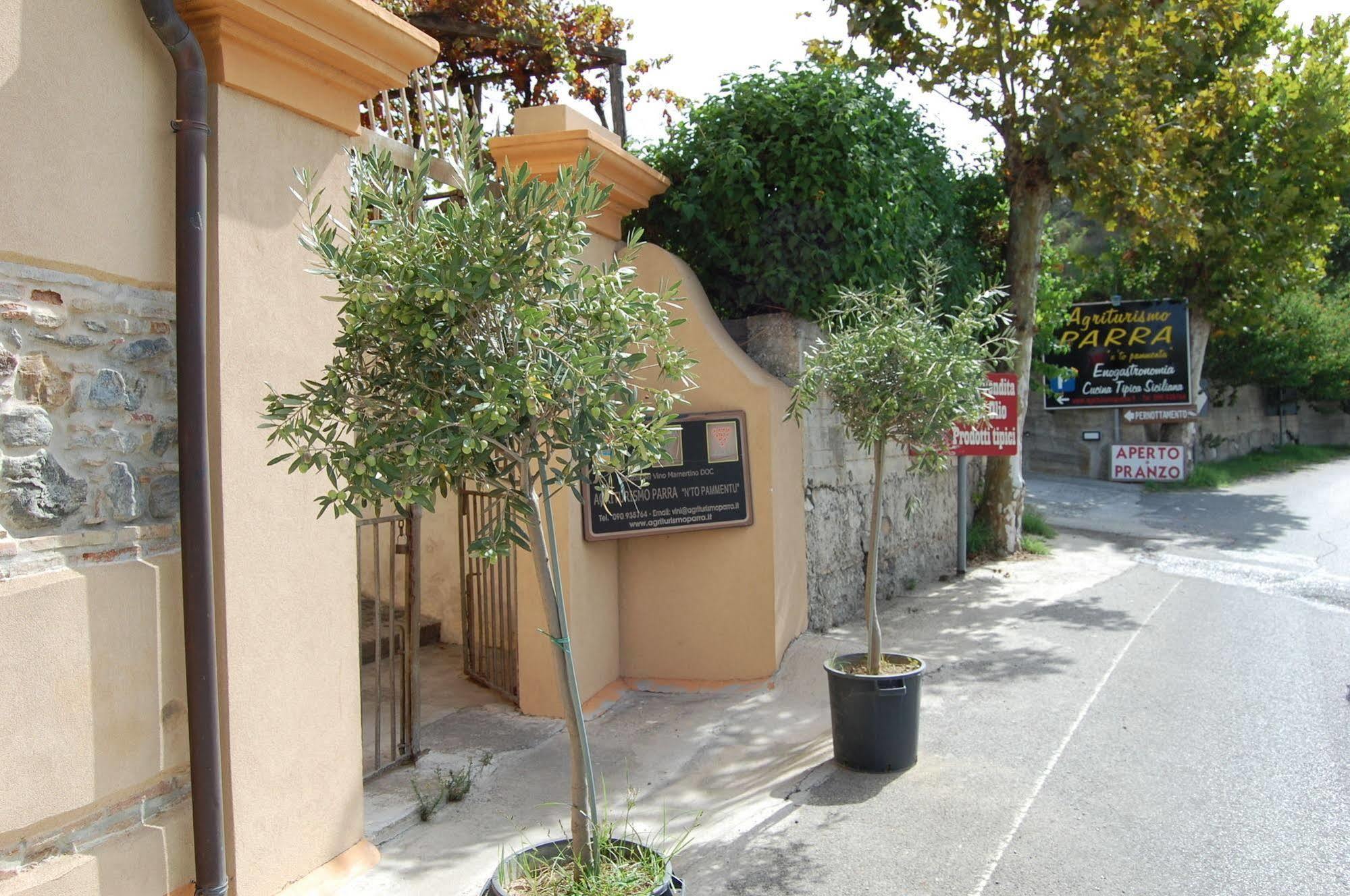 Agriturismo Parra Santa Lucia del Mela Экстерьер фото
